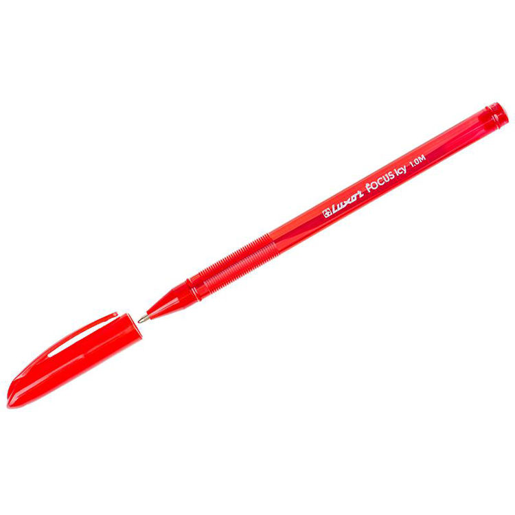 Picture of 5563 FOCUS ICE RED BALL POINT PEN 1.0M